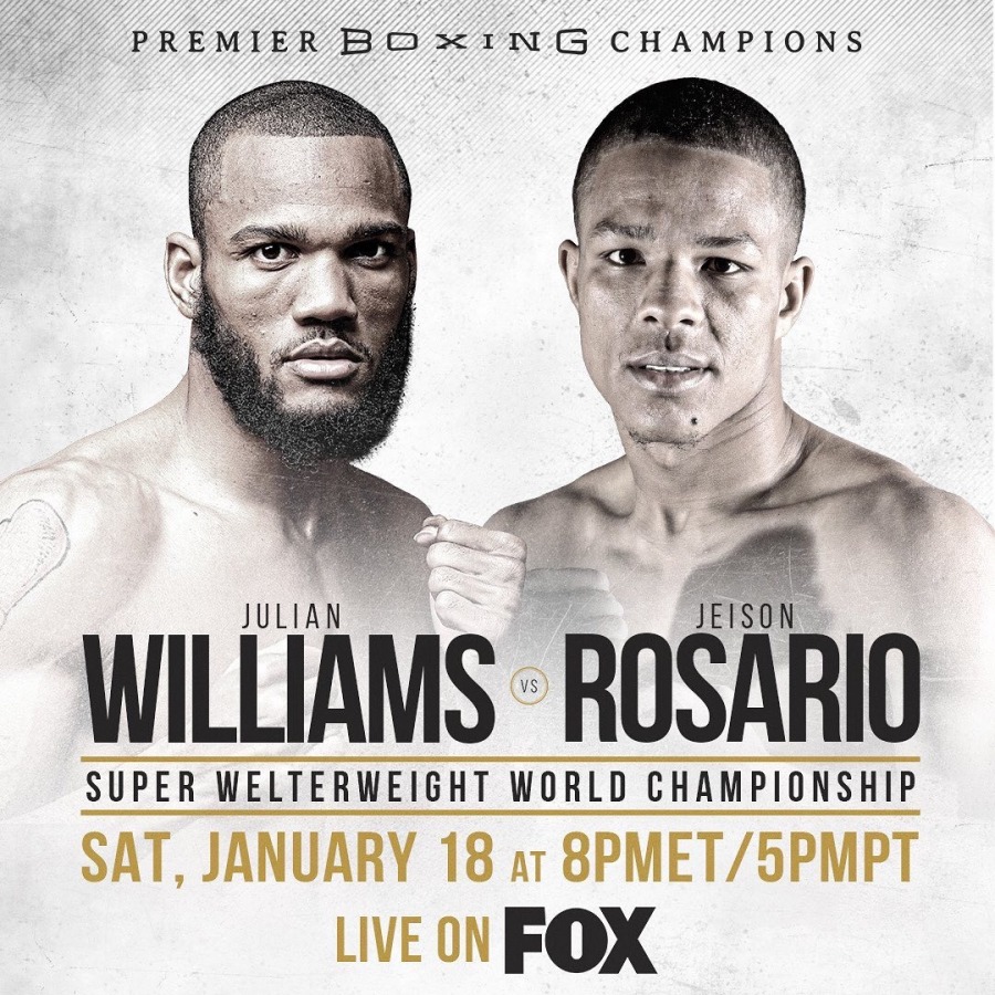 Julian Williams Takes on Jeison Rosario January 18 on Fox