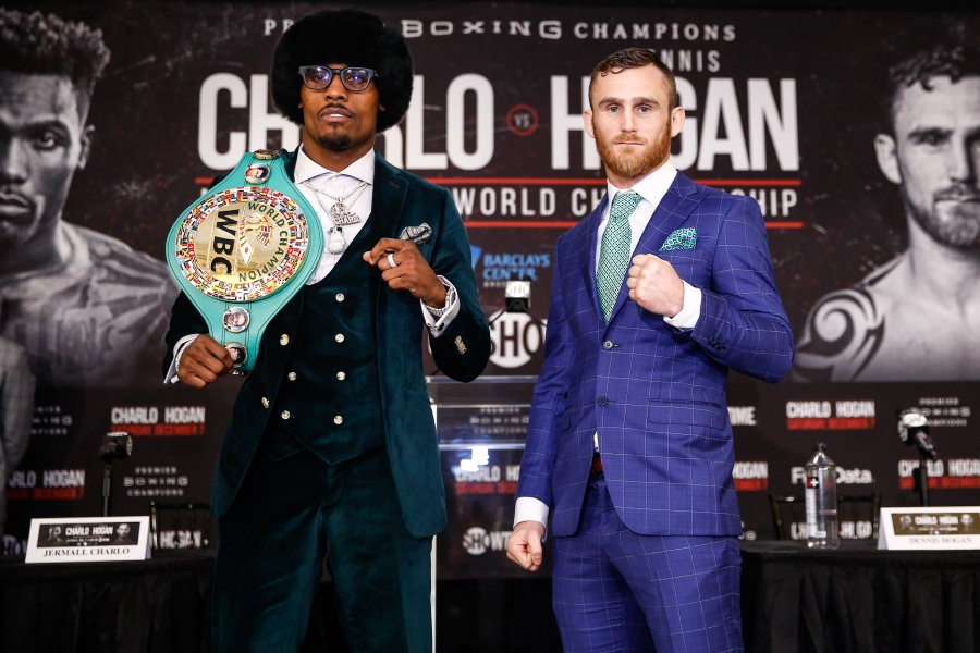 Jermall Charlo vs. Dennis Hogan Final Press Conference Quotes & Photos