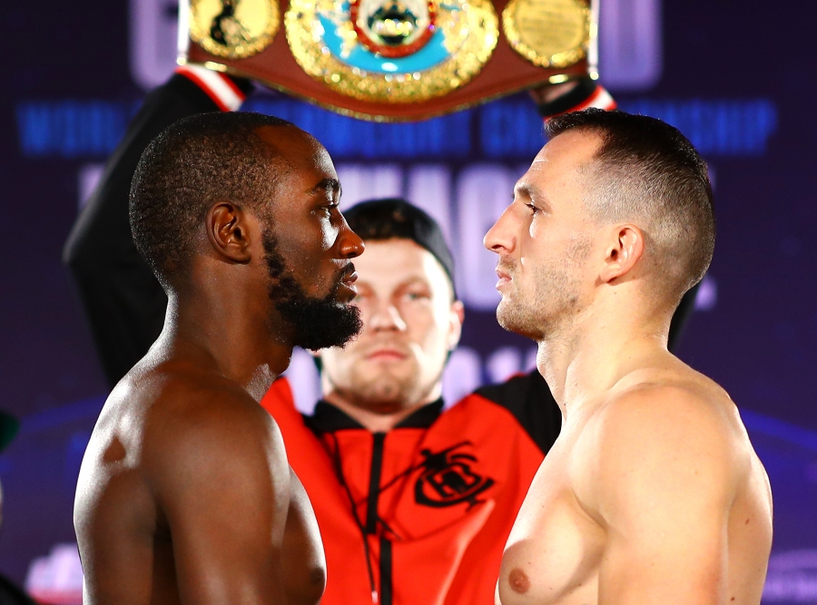 Weigh-In Results: Crawford-Mean Machine, Commey-Lopez and Conlan-Nikitin