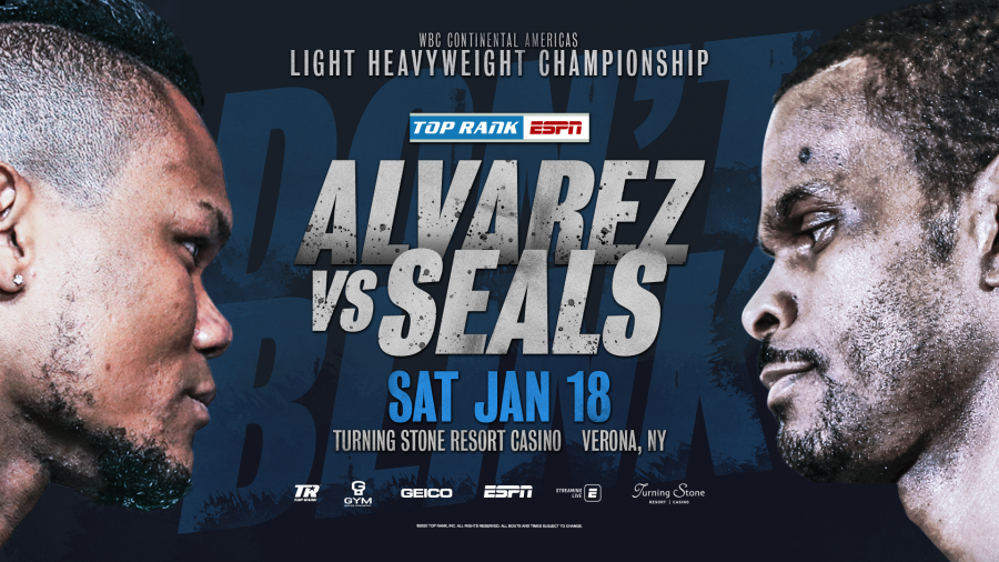 January 18: Eleider Alvarez-Michael Seals Light Heavyweight Slugfest to be Broadcast LIVE on ESPN and ESPN App