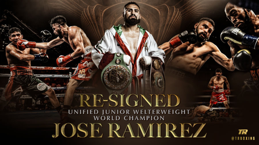Unified 140-Pound World Champion Jose Ramirez Re-Ups with Top Rank
