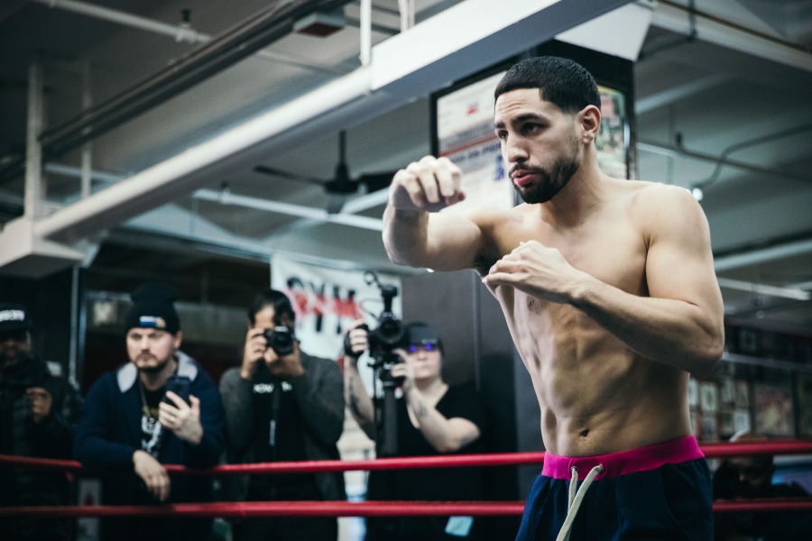 Danny Garcia vs. Ivan Redkach Media Day Workout, Photos & Quotes