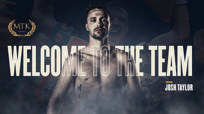 Josh Taylor Teams up With MTK Global
