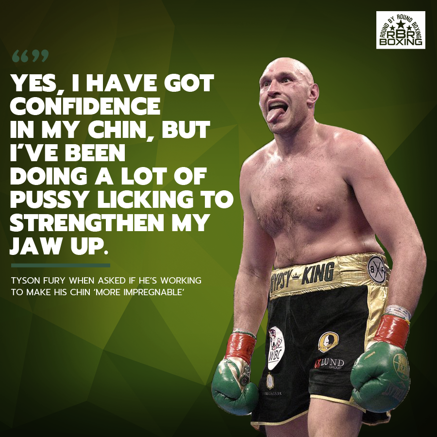 TYSON FURY Licking Pussy