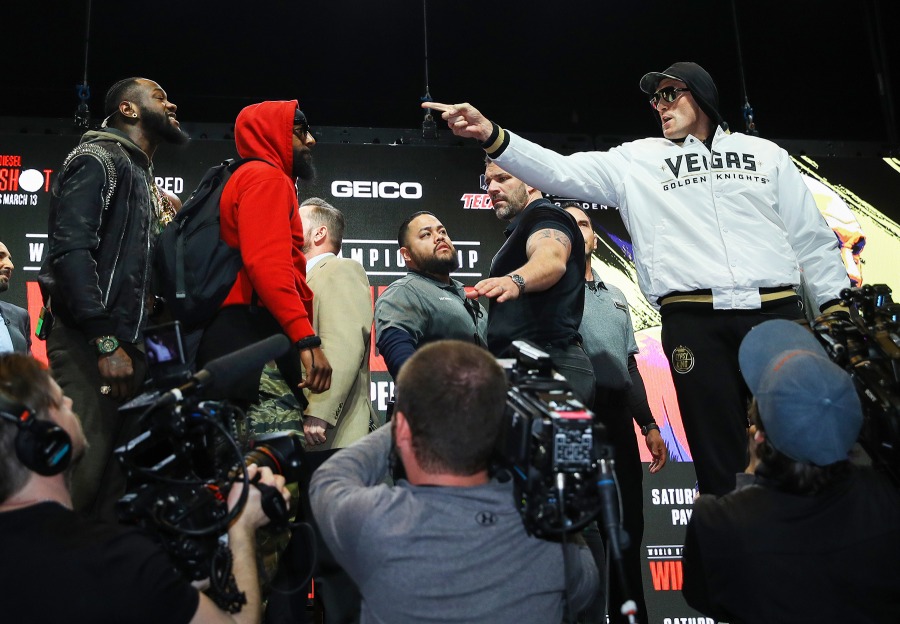 Video | Wilder and Fury Push and Shove at Final Press Conference