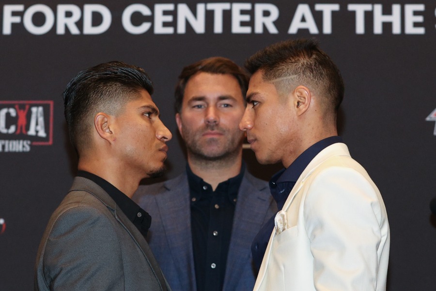 Quotes and Images From Today’s Garcia and Vargas Press Conference