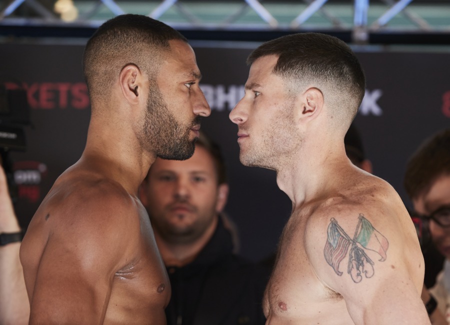 Kell Brook vs. Mark DeLuca Weigh-In Results & Photos
