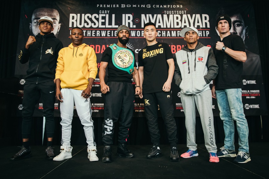 Watch! Gary Russell Jr. vs. Tugstsogt Nyambayar Weigh-In