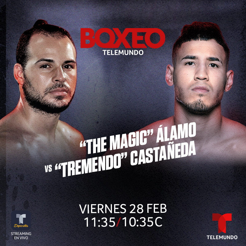 “Boxeo Telemundo” Continues Friday With a Jr. Welterweight Title Bout Live on Telemundo