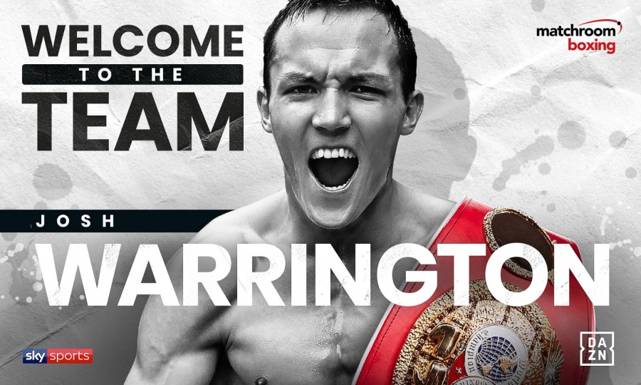 Josh Warrington Signs With Matchroom Boxing