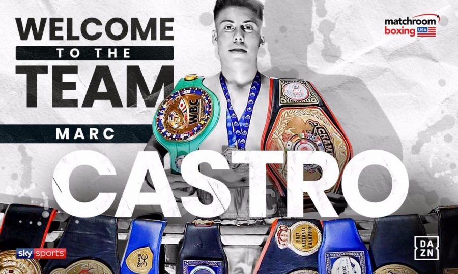 Amateur Ace Marc Castro Signs With Matchroom Boxing USA