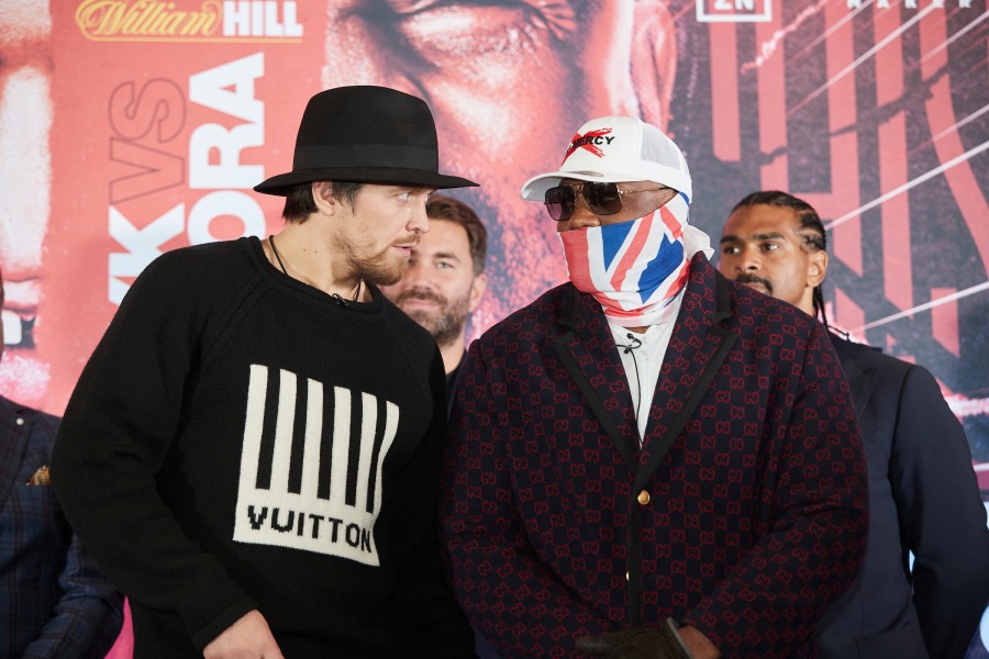 Aleksandr Usyk vs. Derek Chisora Press Conference Quotes & Photos