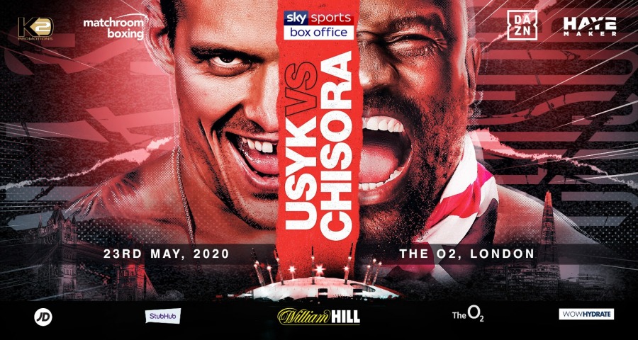 Usyk Collides With Chisora at the O2