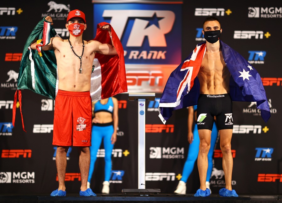 Weigh-In Results: Jason Moloney vs. Leonardo Baez