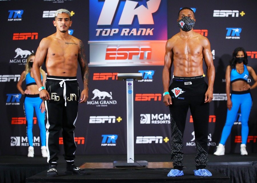 Magdaleno vs. Vicente – Official Weigh-In Results
