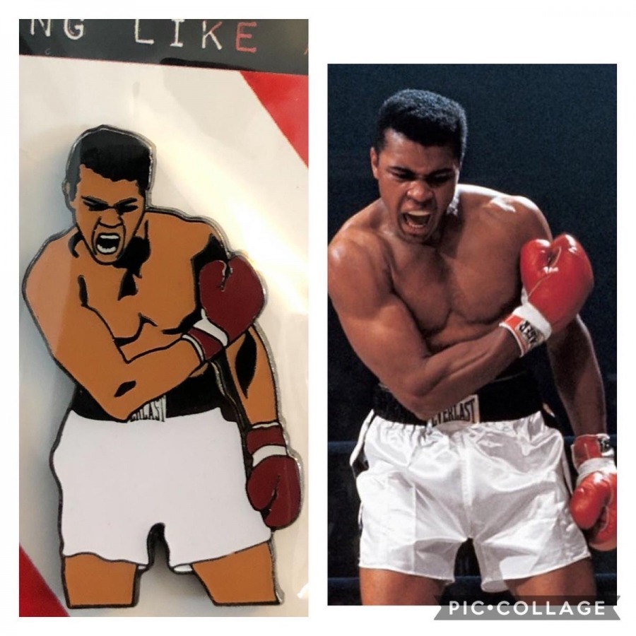 Boxing Pin Badges