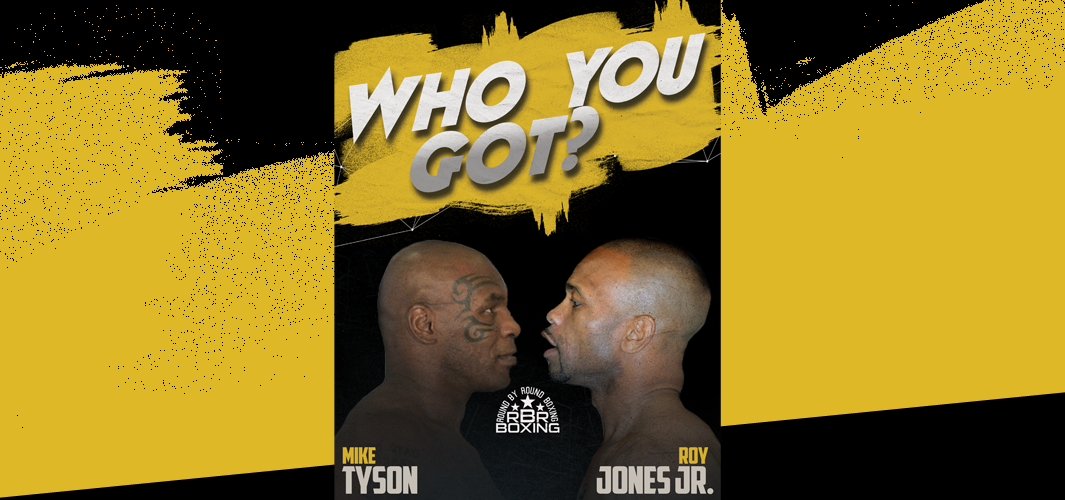 Mike Tyson and Roy Jones Jr. Exhibition Match Slated for 8 Rounds
