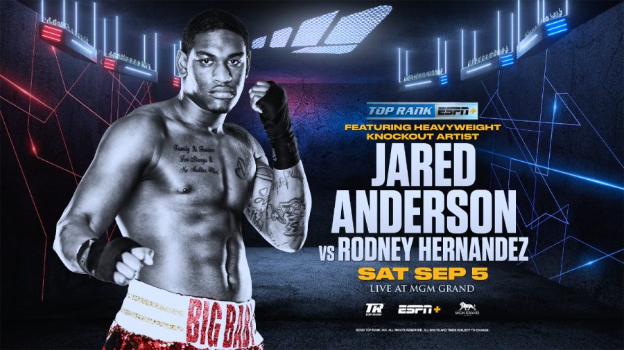 Jared Anderson Returns on Herring-Oquendo Card September 5