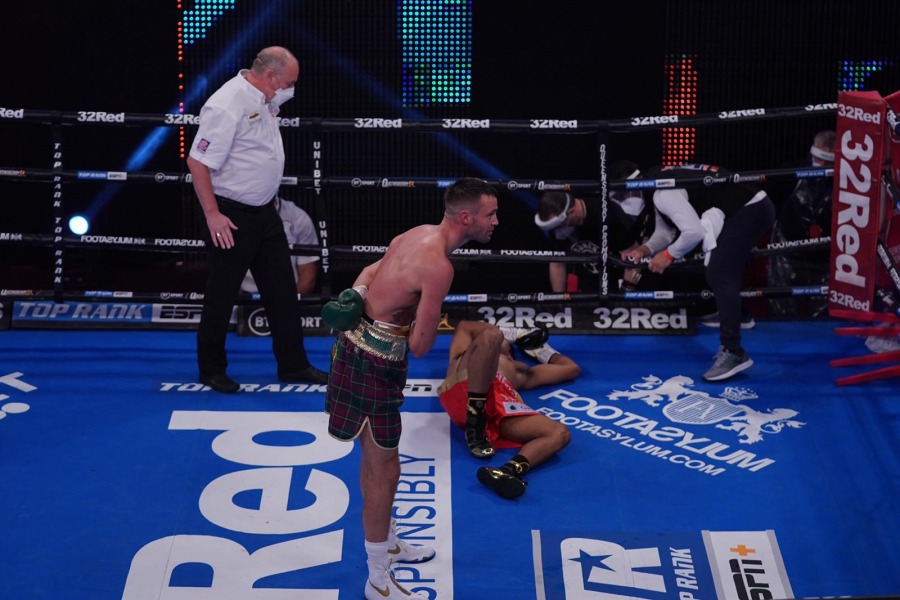 Josh Taylor Wipes The Floor with Apinun Khongsong In 41 Seconds