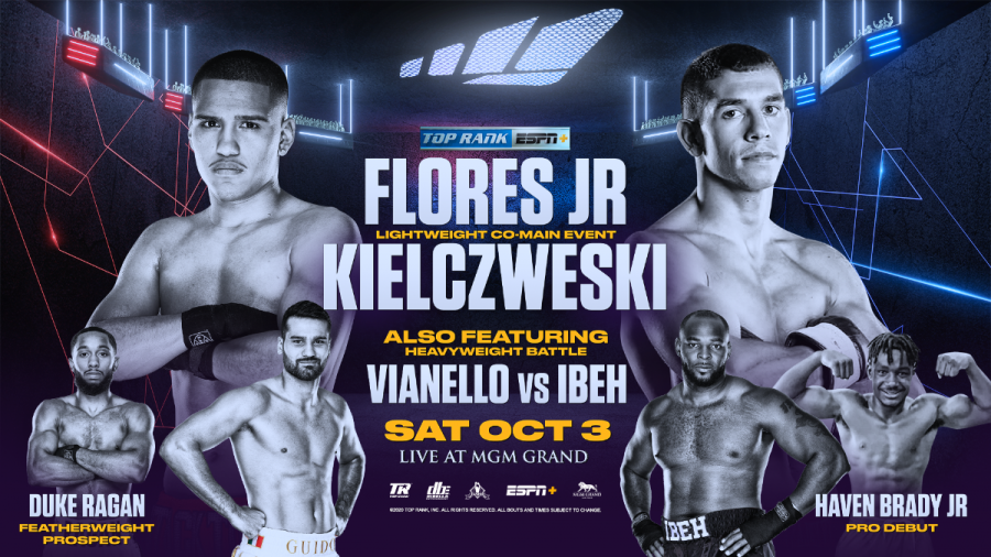 October 3: Gabriel Flores Jr.- Ryan Kielczweski