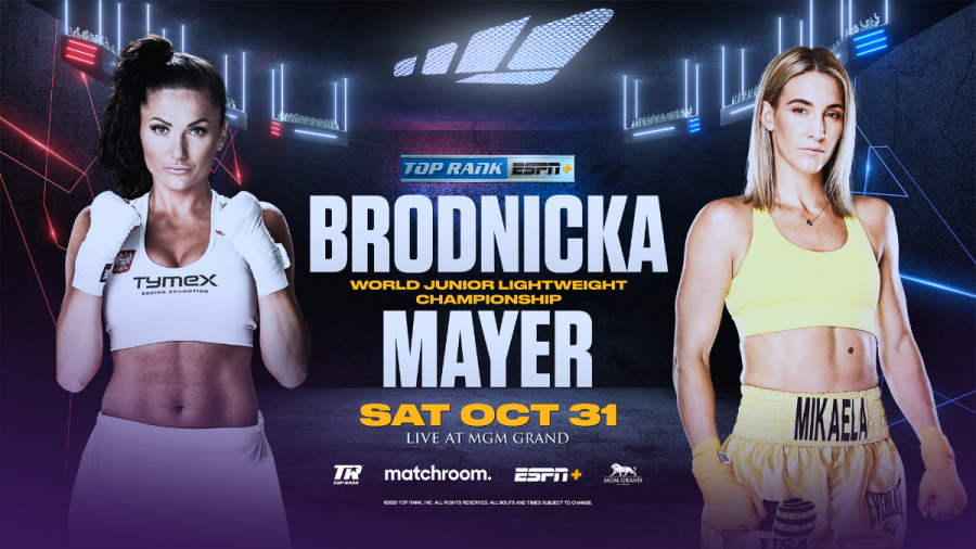 Mikaela Mayer to Challenge Junior Lightweight World Champion Ewa Brodnicka
