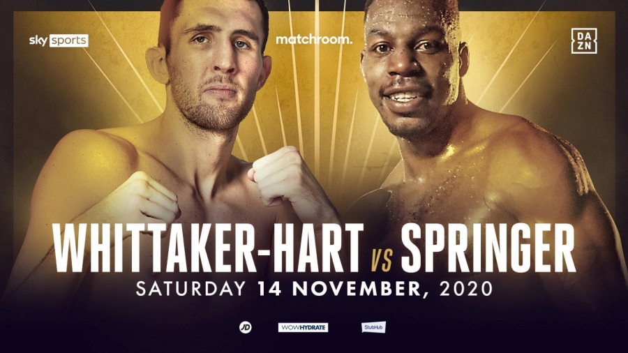 Whittaker-Hart Signs With Matchroom & Added To Nov. 14 Bill
