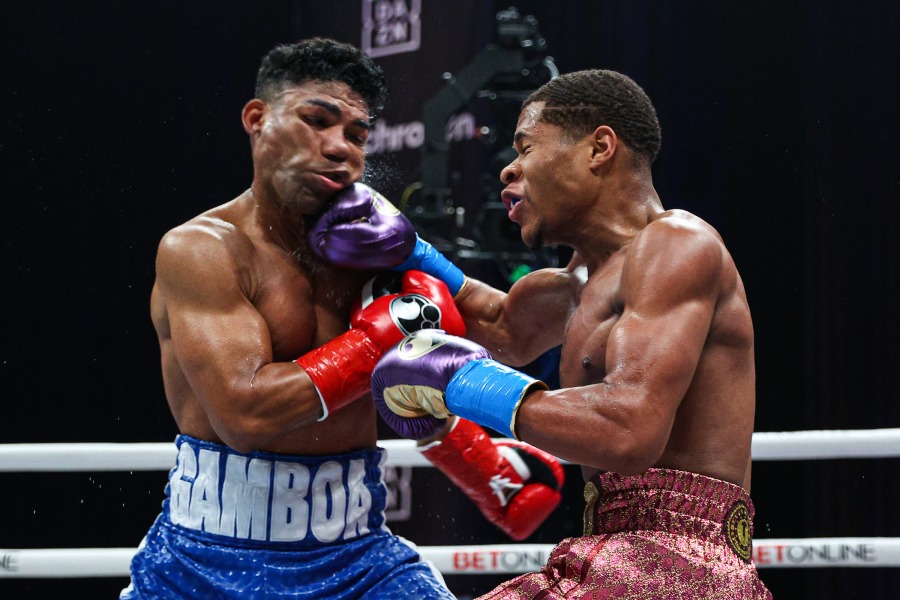 Haney Handles Gamboa in UD Victory