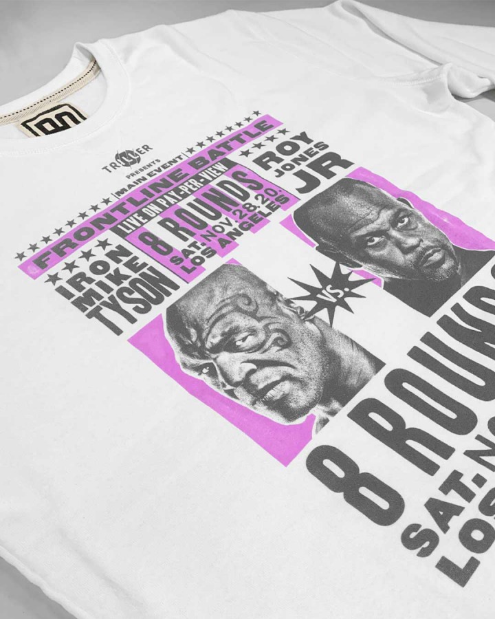 Tyson vs. Jones Fight Apparel Launched by Roots of Fight in Collaboration with Triller