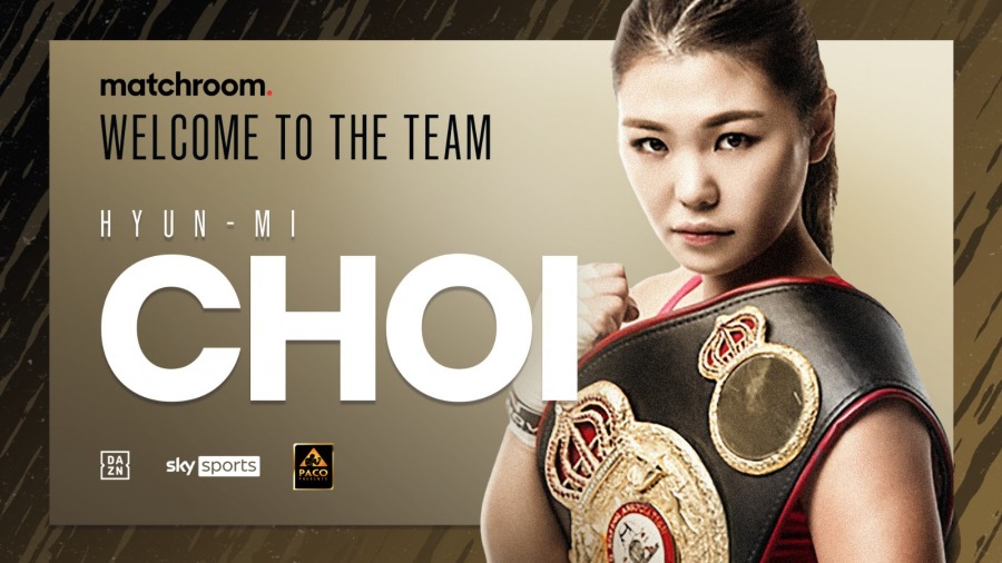 Matchroom Sign Hyun-MI Choi
