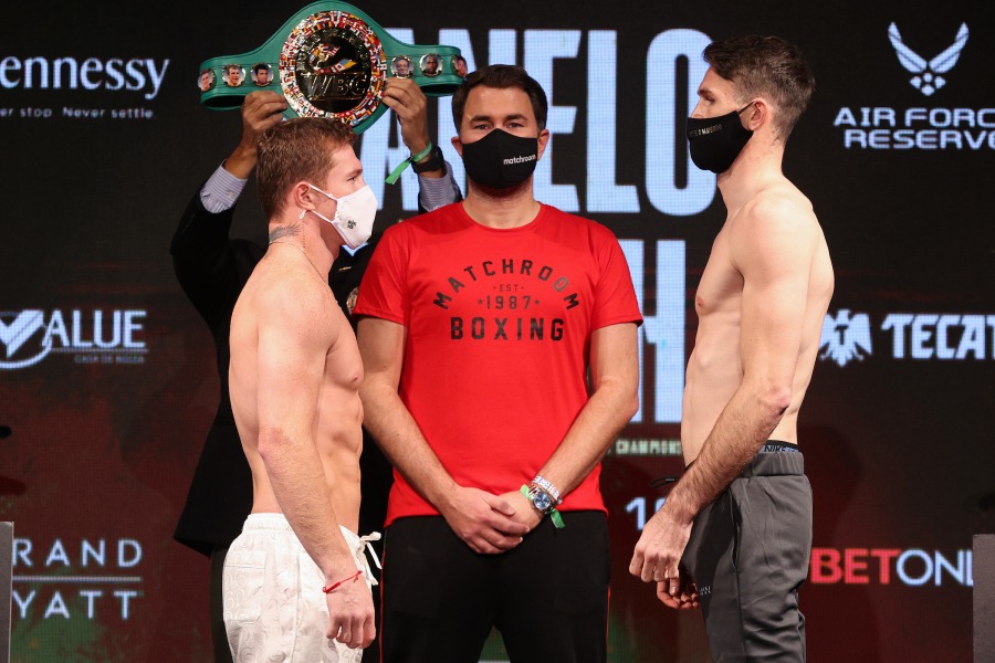 Canelo vs. Smith Weigh-In Results