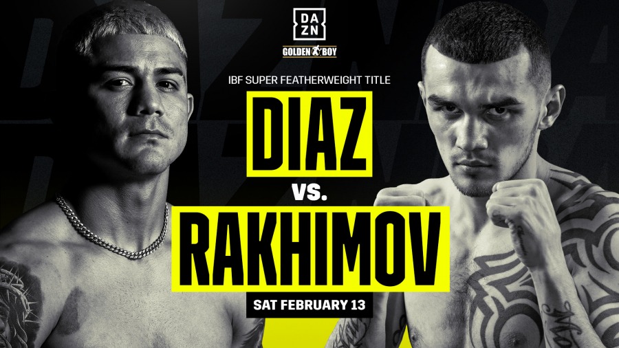 Joseph Diaz Jr. to Defend IBF Junior Lightweight Title Against Shavkatdzhon Rakhimov
