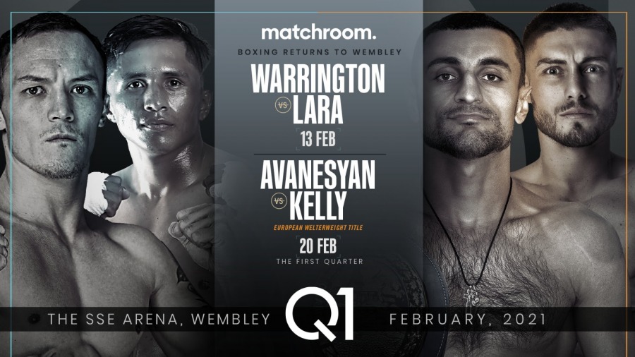 Matchroom Return to the SSE Arena, Wembley for Warrington-Lara and Avanesyan-Kelly