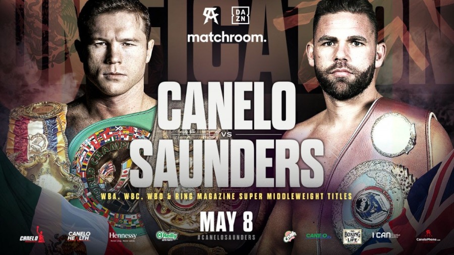 Canelo-Saunders Set for May 8