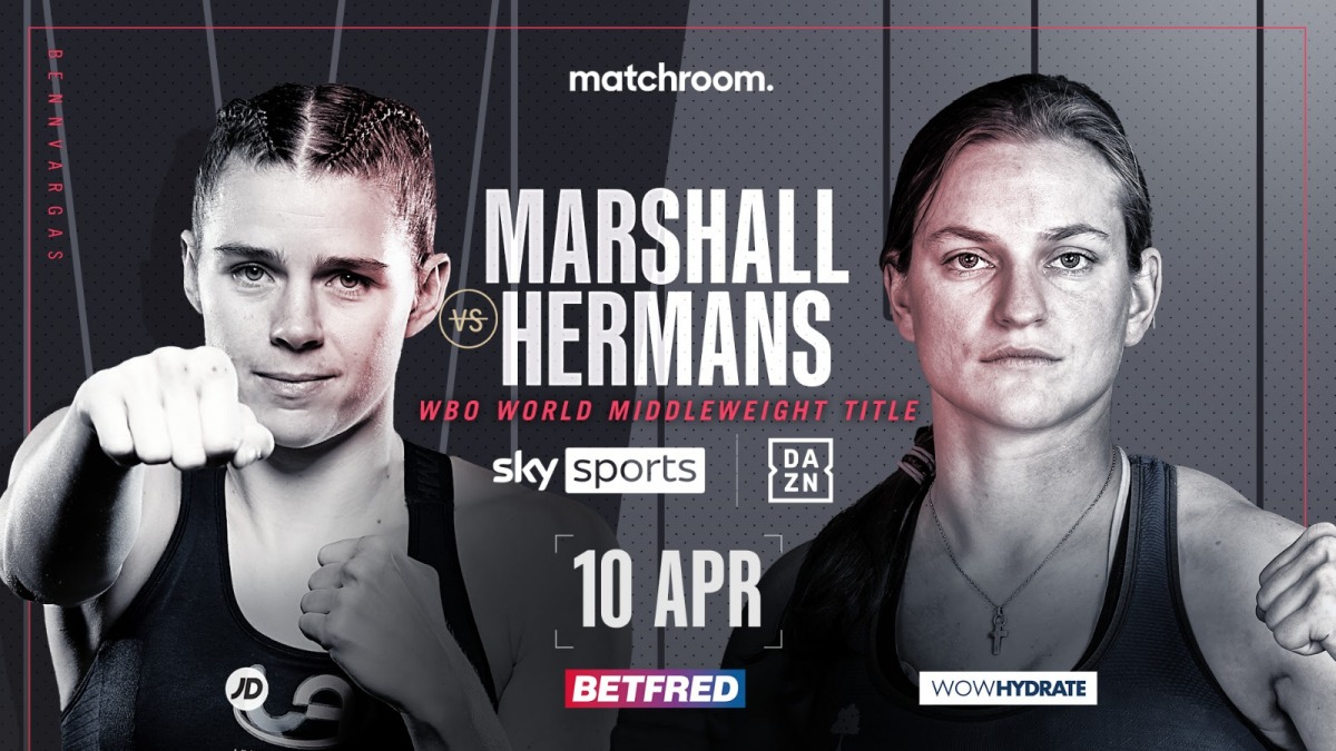 Marshall Faces Hermans In Maiden WBO Middleweight World Title Defense