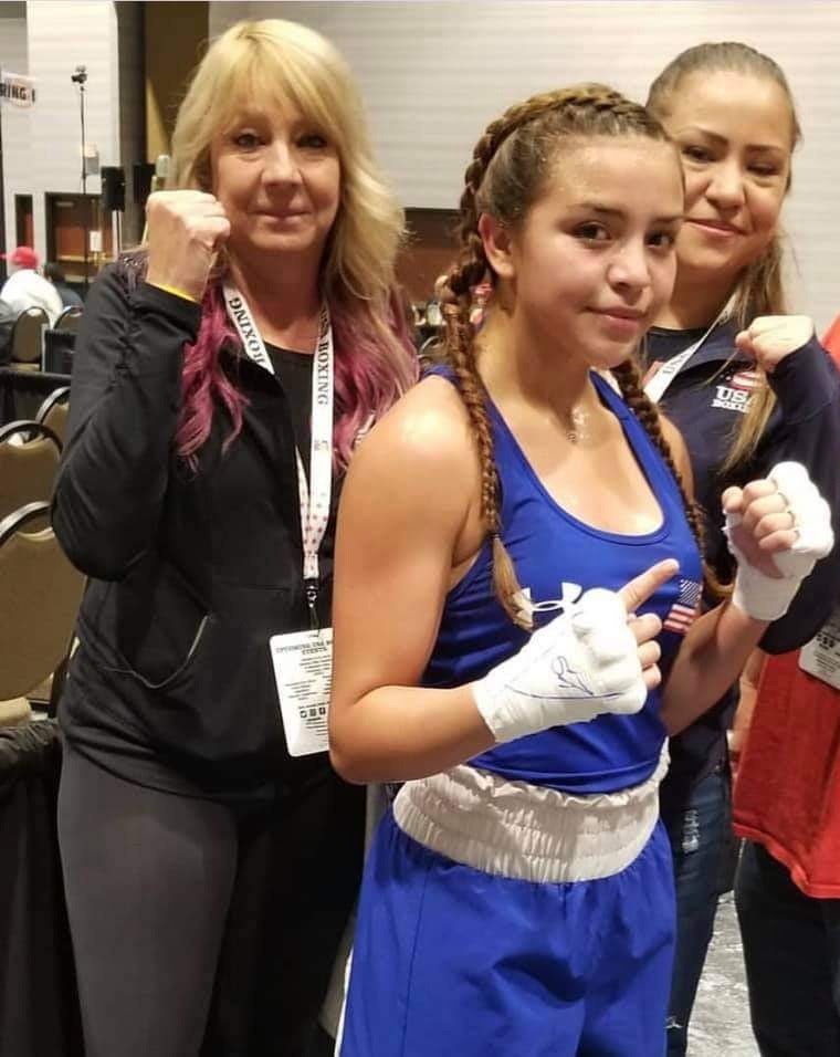 Third-Generation Boxer Kayla Gomez Cornered By Mother And Grandmother