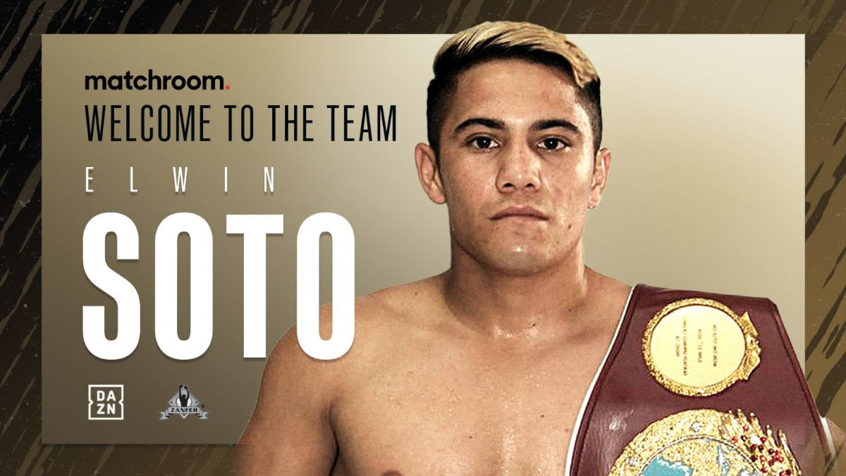 Elwin Soto Signs With Matchroom