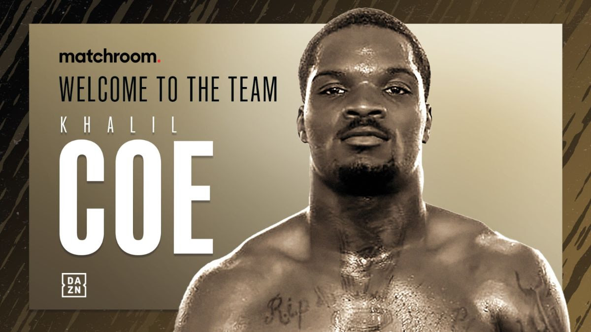 Khalil Coe Signs With Matchroom