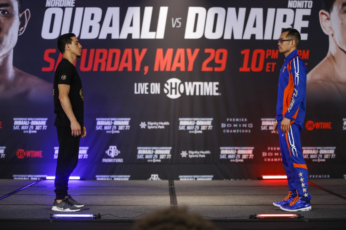 Oubaali vs. Donaire Training Camp Notes