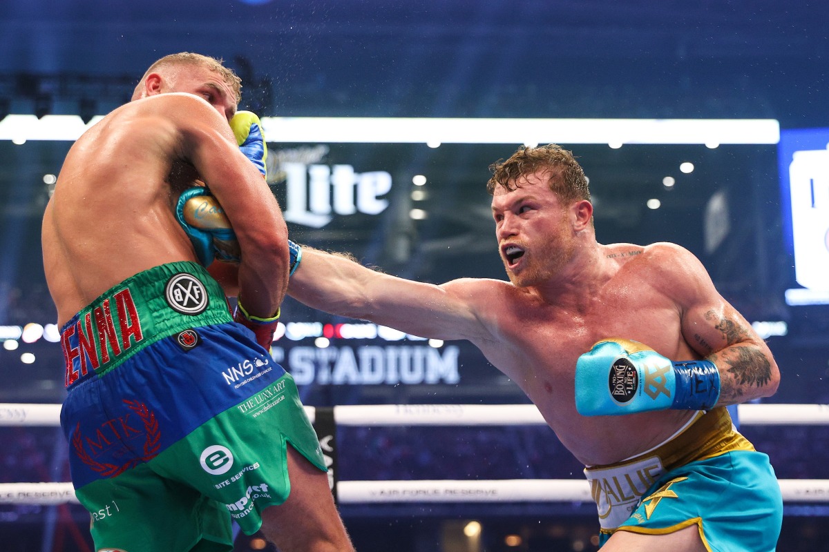 Canelo Alvarez Proves Too Much For BJ Saunders, Eyes Caleb Plant Next