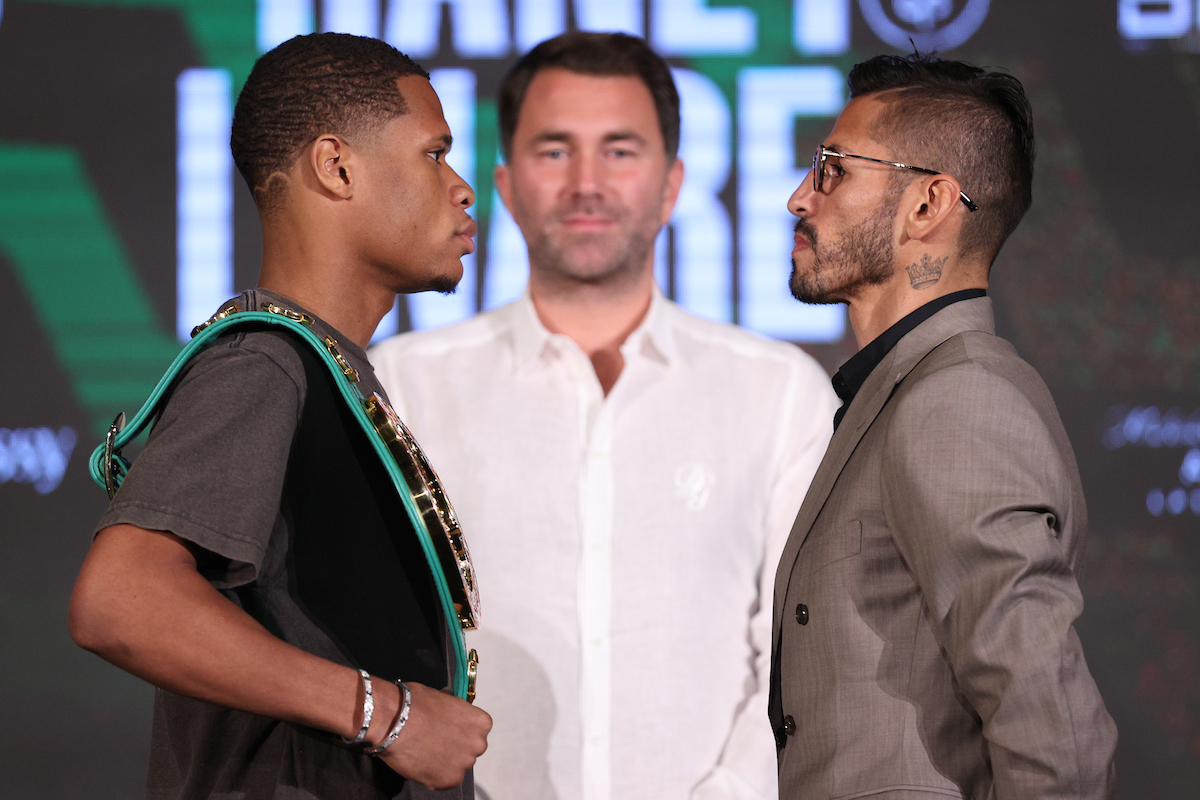 Haney vs. Linares Press Conference Quotes And Images