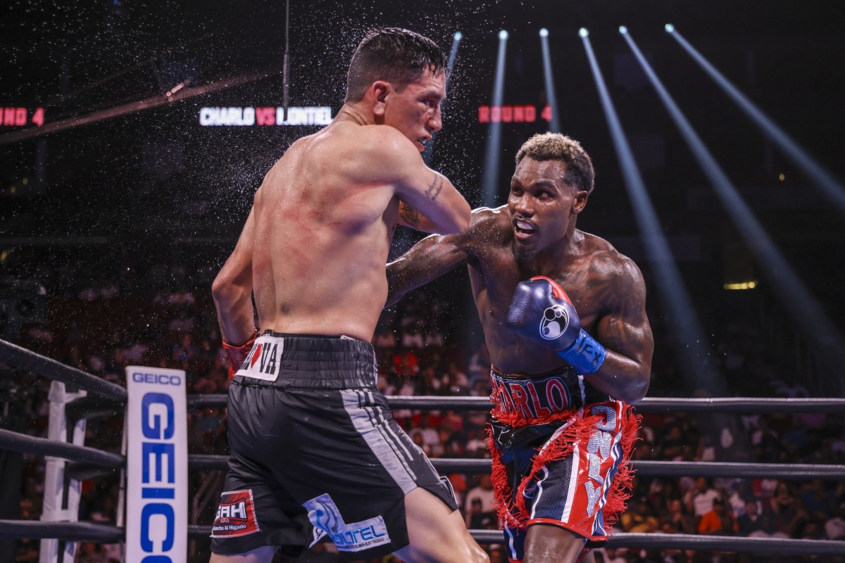 Charlo Beats Montiel In Slugfest