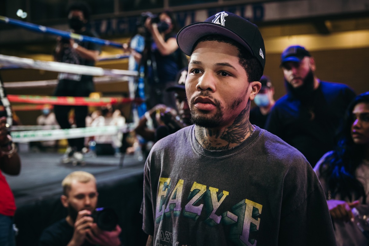 Gervonta Davis vs. Mario Barrios Media Workout Quotes And Photos