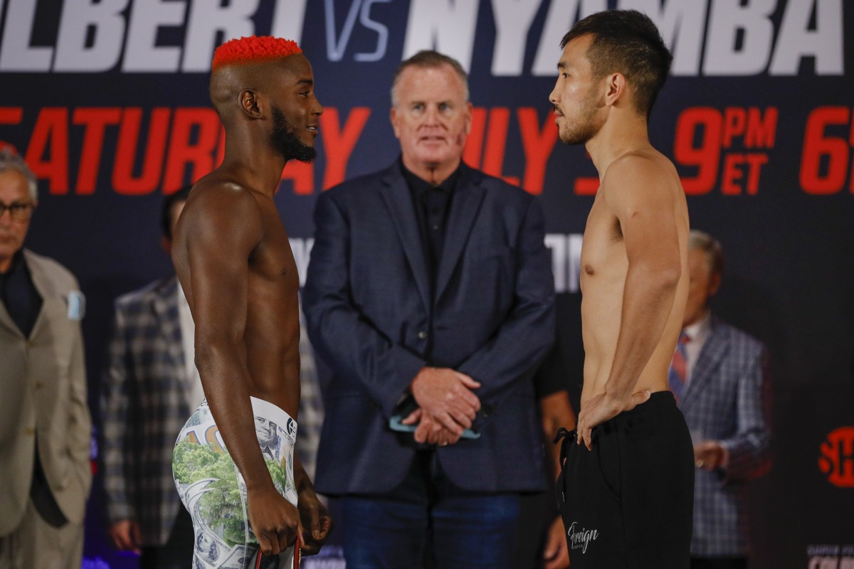 Photos | Chris Colbert vs. Tugstsogt Nyambayar Weigh In