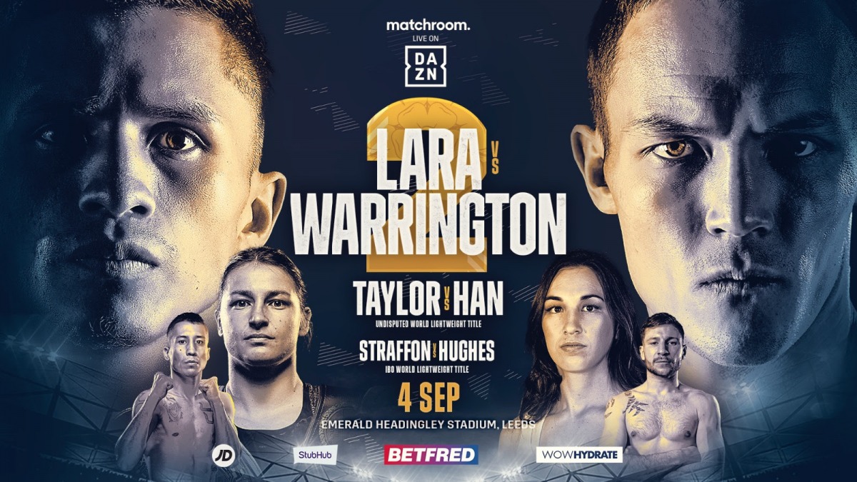 Lara And Warrington Collide In Huge Rematch