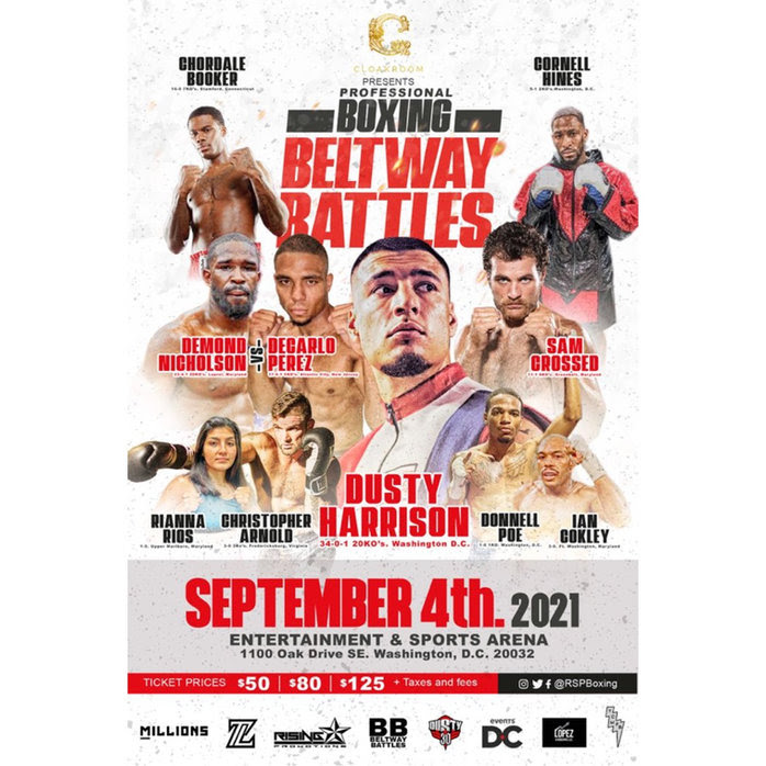 Dusty Hernandez-Harrison Returns “Beltway Battles: The Inauguration” Saturday, Sept. 4, 2021