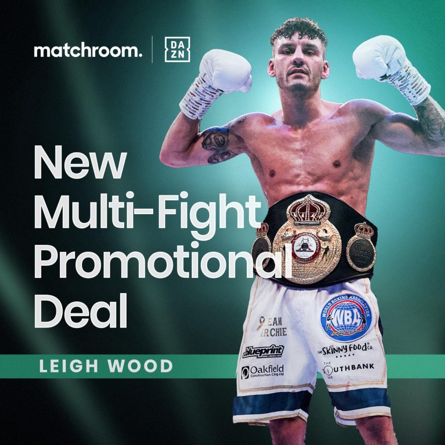 Leigh Wood Pens Promotional Deal With Matchroom