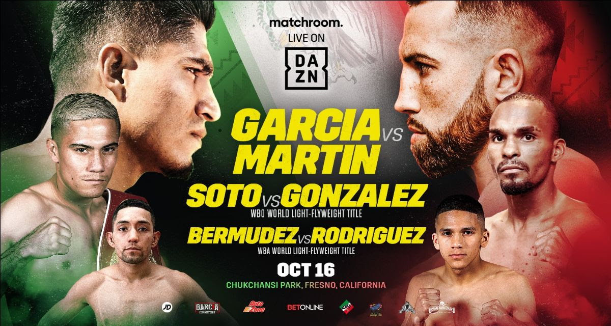 Mikey Garcia Returns Against Sandor Martin On Oct 16