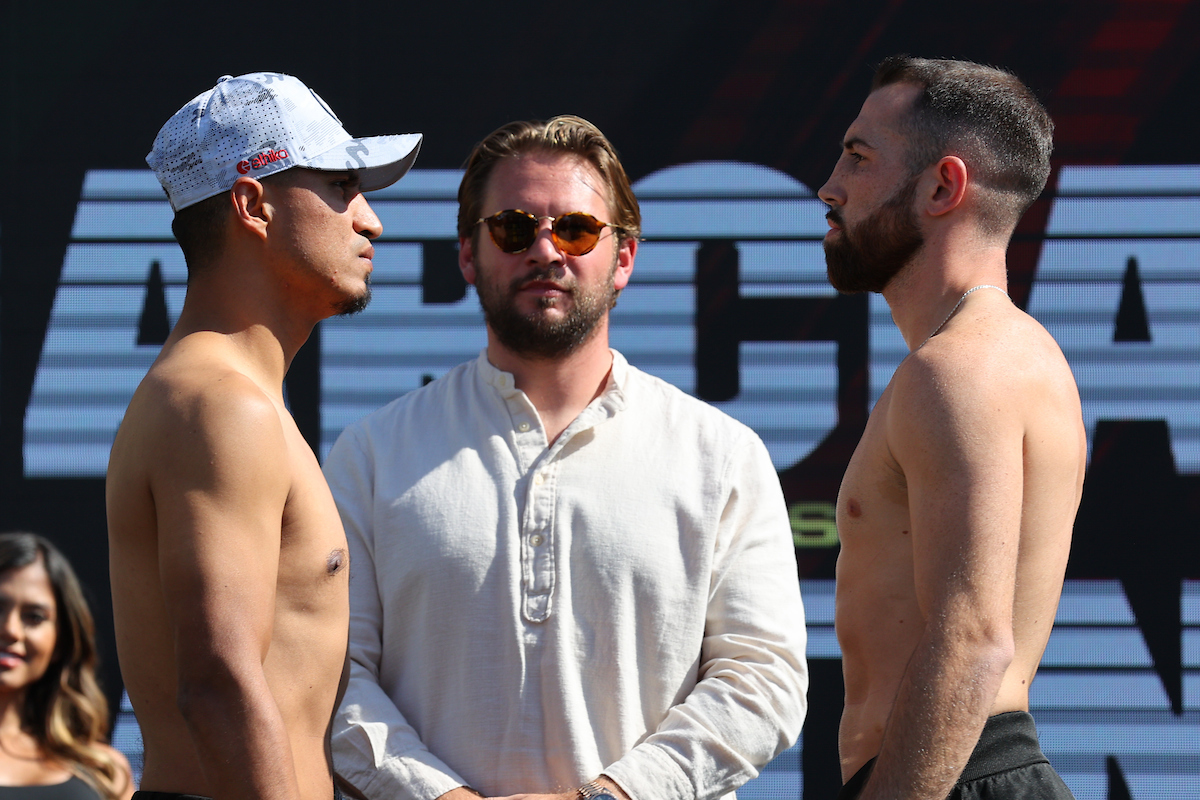 Weights, Running Order, Images And Quotes For Mike Garcia vs. Sandor Martin