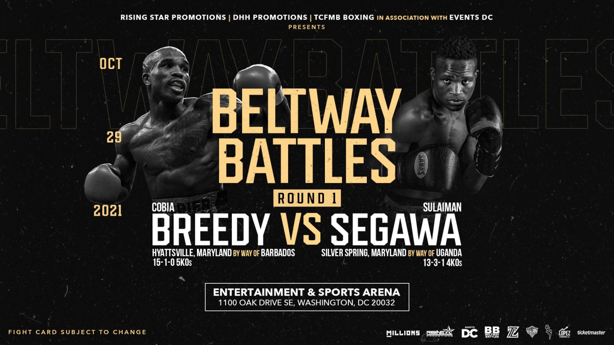 Demarcus “Chop Chop” Corley To Face Cornell Hines On October 29 In Dc
