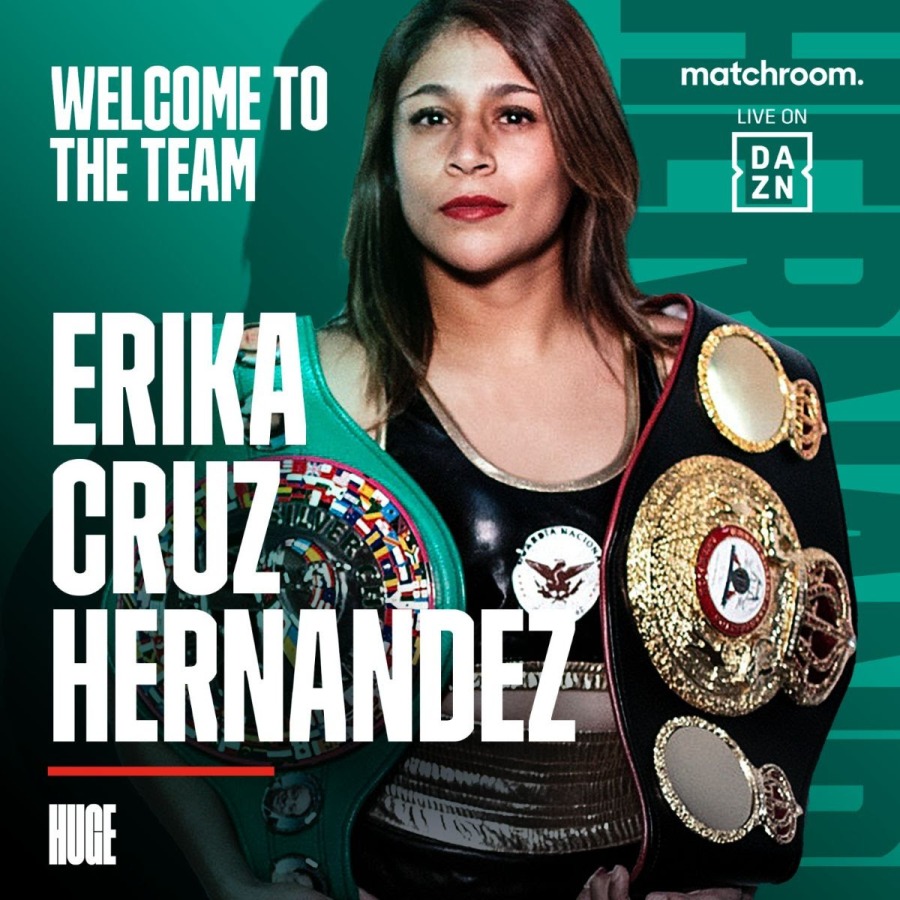 Erika Cruz Hernandez Signs With Matchroom